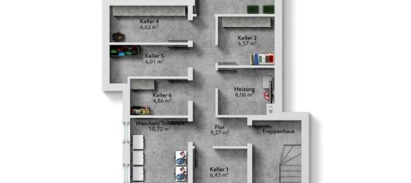 1 Schlafzimmer Wohnung in Bochum, Germany, Nr. 314531 19