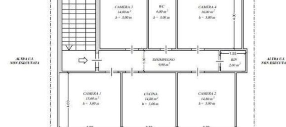 5 rooms Apartment in Contursi Terme, Italy No. 182234 14