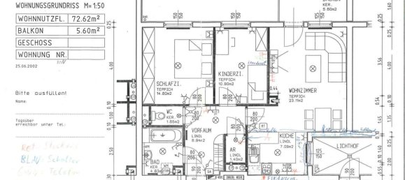 3 rooms Apartment in Ganserndorf, Austria No. 113256 6