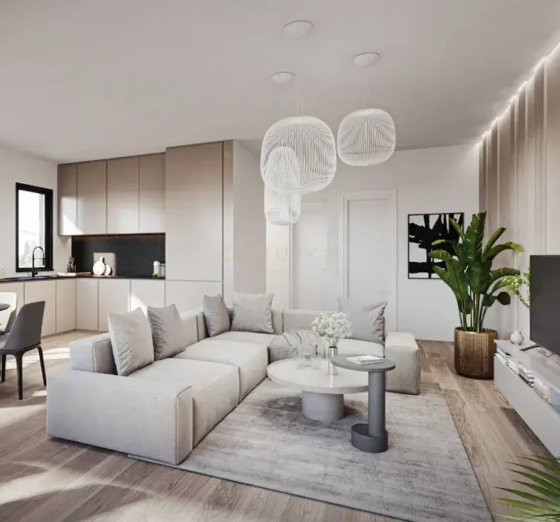 Apartamento de 2 dormitorios en Limassol, Cyprus No. 4534