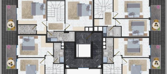 Ático de 2 habitaciónes en Kestel, Turkey No. 10050 17