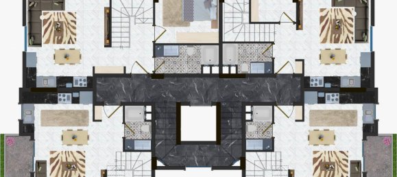 Ático de 2 habitaciónes en Kestel, Turkey No. 10050 16