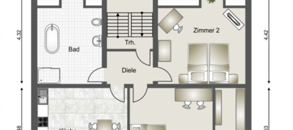 1 Schlafzimmer Gebäude in Rhein-Sieg, Germany, Nr. 257846 23