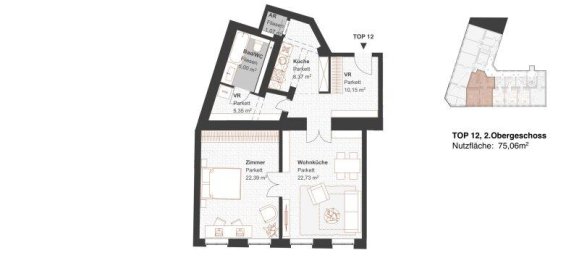 2 rooms Apartment in Ottakring, Austria No. 261545 22