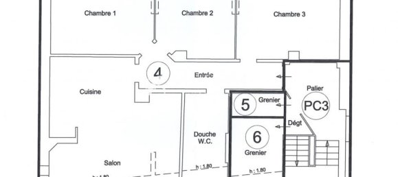 3 غرف نوم شقة في Saverne, France رقم 54446 4