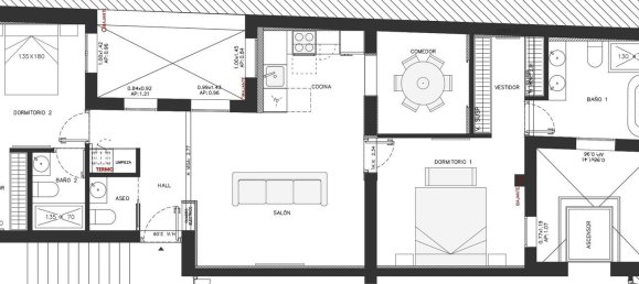 2 bedrooms Apartment in Madrid, Spain No. 85205 18