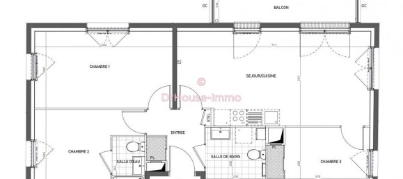 3 bedrooms Apartment in Epinay-sur-Seine, France No. 170652 5