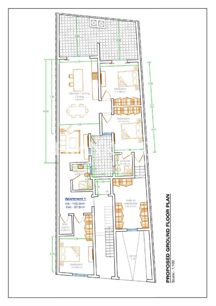 Penthouse T2 em Tarxien, Malta N.º 1845