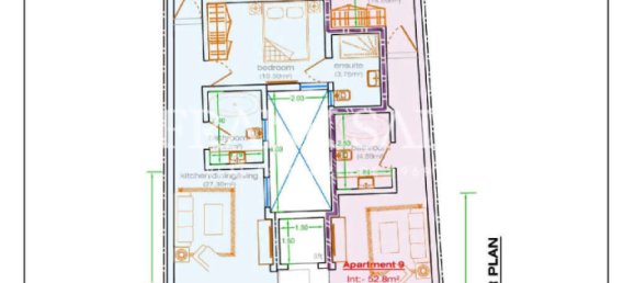 Penthouse T2 em Tarxien, Malta N.º 1845 5