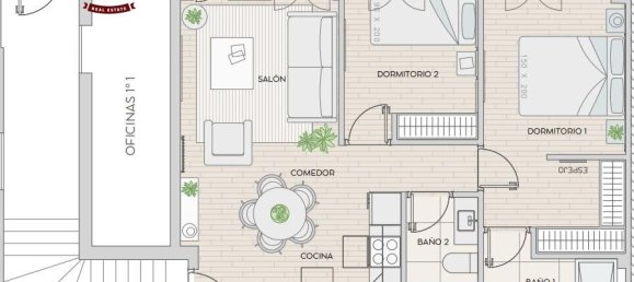 Apartamento de 2 dormitorios en Madrid, Spain No. 124434 11