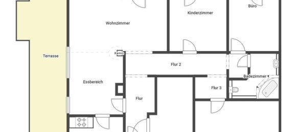 Пентхаус с 3 спальнями в Эслинген, Германия № 21917 19