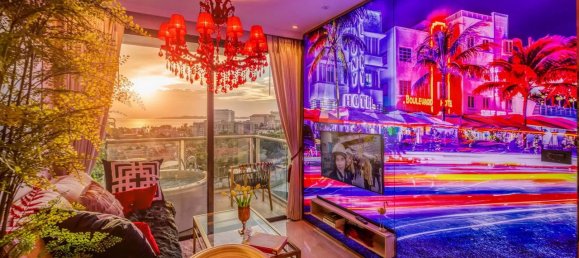 شقة 1 غرف نوم  في The Riviera Ocean Drive Pattaya, Thailand رقم 30224 2