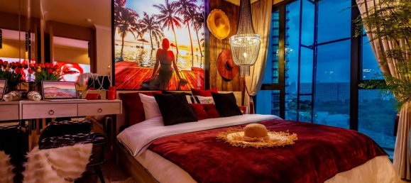 شقة 1 غرف نوم  في The Riviera Ocean Drive Pattaya, Thailand رقم 30224 3