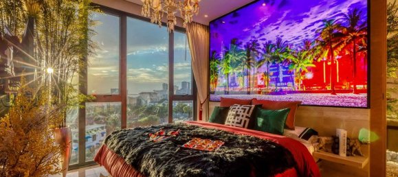 شقة 1 غرف نوم  في The Riviera Ocean Drive Pattaya, Thailand رقم 30224 8