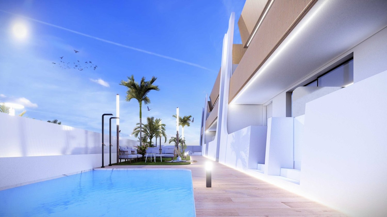 2 bedrooms Townhouse in San Pedro del Pinatar, Spain No. 8970