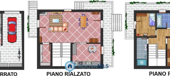 Вилла с 5 комнатами в Вигонца, Италия № 120418 44