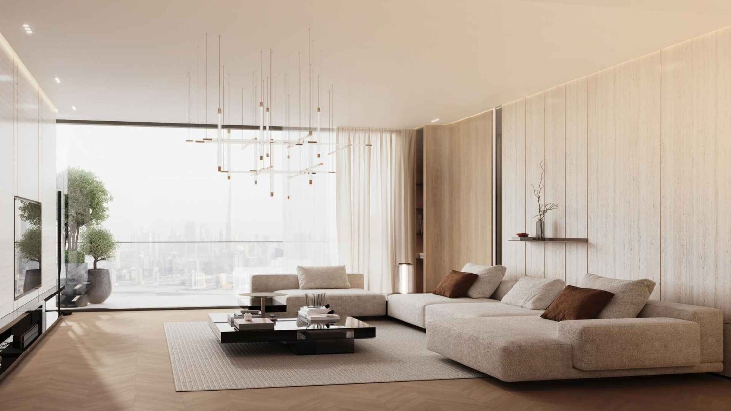 Apartamento T2 em Binghatti Ivory, Al Jaddaf, UAE N.º 63255