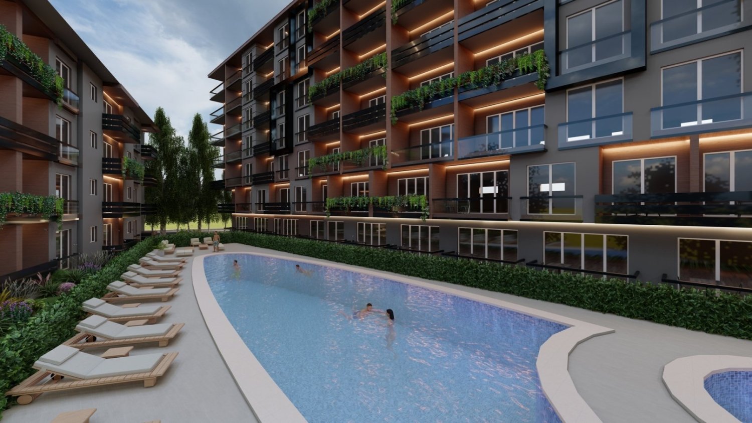 Apartamento de 2+1 en Mersin, Turkey No. 30851