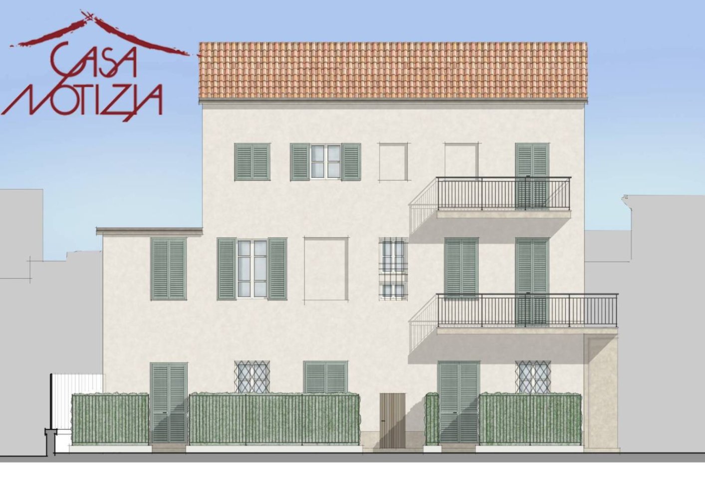 Квартира с 3 спальнями в Капаннори, Италия № 42705