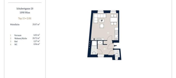 Studio in Alsergrund, Austria No. 196505 8