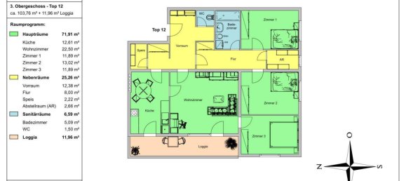 4-Zimmer Wohnung in St. Pölten, Austria, Nr. 217684 24