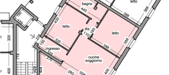 4غرفة شقة في Soncino, Italy رقم 3994 6