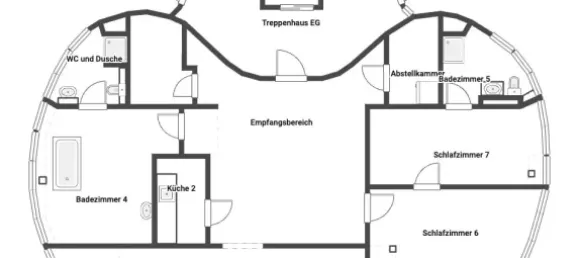 12-Zimmer Gebäude in Fulda, Germany, Nr. 75687 40
