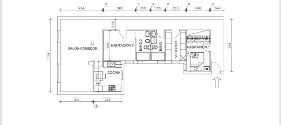 Apartamento de 3 dormitorios en Madrid, Spain No. 169015 18