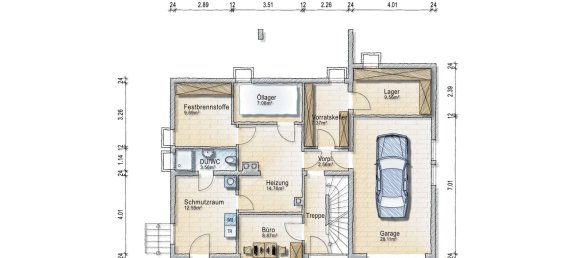 3 Schlafzimmer Bauernhof in Heilbronn, Germany, Nr. 249776 30