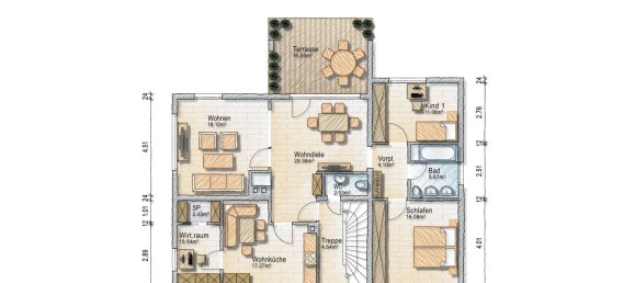 3 Schlafzimmer Bauernhof in Heilbronn, Germany, Nr. 249776 31