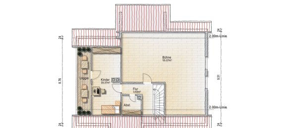 3 Schlafzimmer Bauernhof in Heilbronn, Germany, Nr. 249776 32