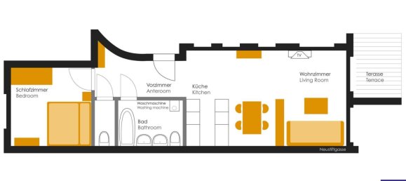 2 rooms Apartment in Neubau, Austria No. 180063 39