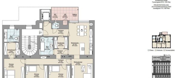 4 rooms Apartment in Penzing, Austria No. 255773 34