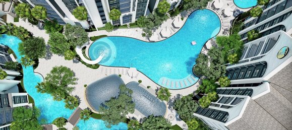 Apartamento de 2 divisões em Pattaya, Thailand N.º 165680 4