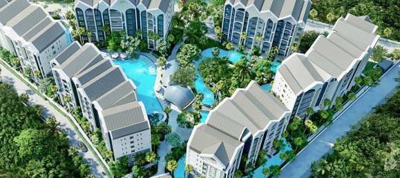Apartamento de 2 divisões em Pattaya, Thailand N.º 165680 6