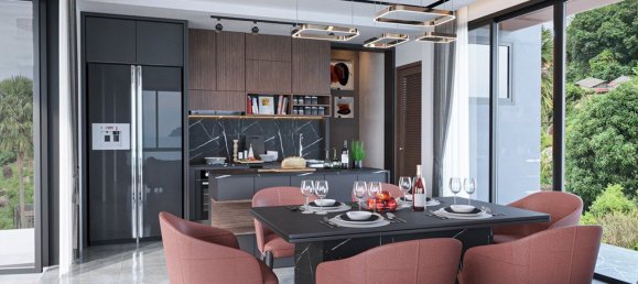 Вилла с 4 спальнями в Hightone Karon Seaview Villas, Пхукет, Таиланд № 29449 6