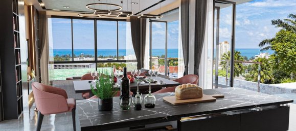 Вилла с 4 спальнями в Hightone Karon Seaview Villas, Пхукет, Таиланд № 29449 7