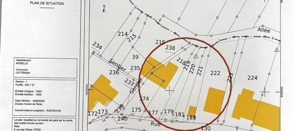 Grundstück in Cattenom, France 519m², Nr. 87320 4