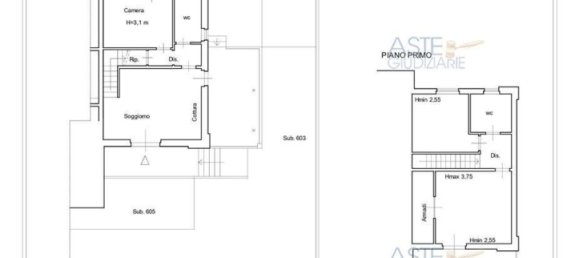 6 rooms Apartment in Rosignano Marittimo, Italy No. 41758 10