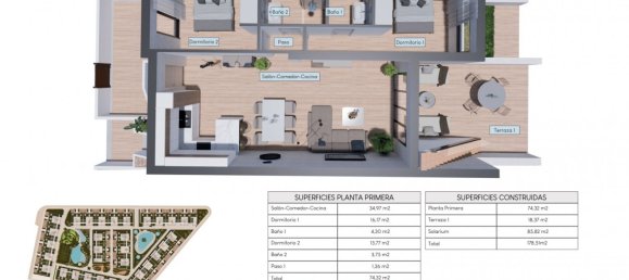 Bungalow T2 em Los Balcones, Spain N.º 365178 25