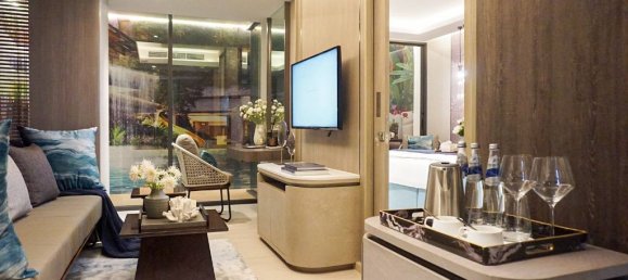 Кондоминиум  с 1 спальней в Паттайя, Таиланд № 12041 22