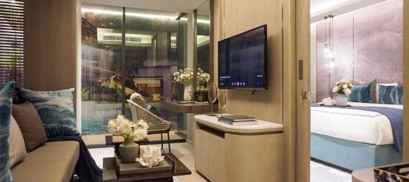 Кондоминиум  с 1 спальней в Паттайя, Таиланд № 12041 23