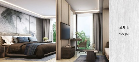 Кондоминиум  с 1 спальней в Паттайя, Таиланд № 12041 2