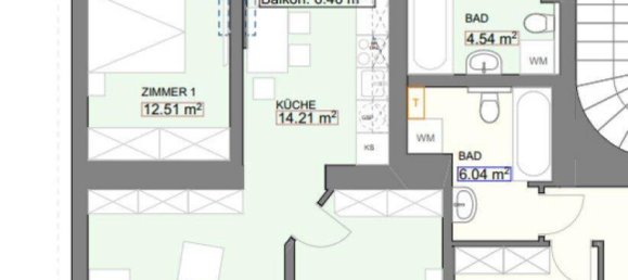 3غرفة شقة في Ottakring, Austria رقم 133793 4