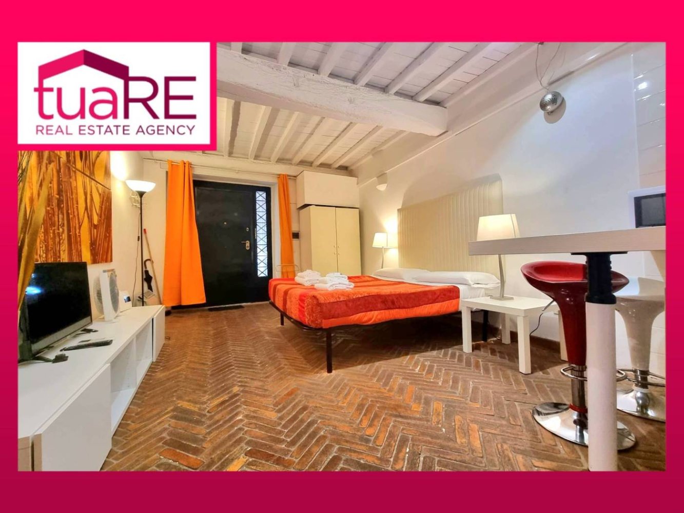 2-Zimmer Gewerbliche Immobilie in Rome, Italy, Nr. 136137