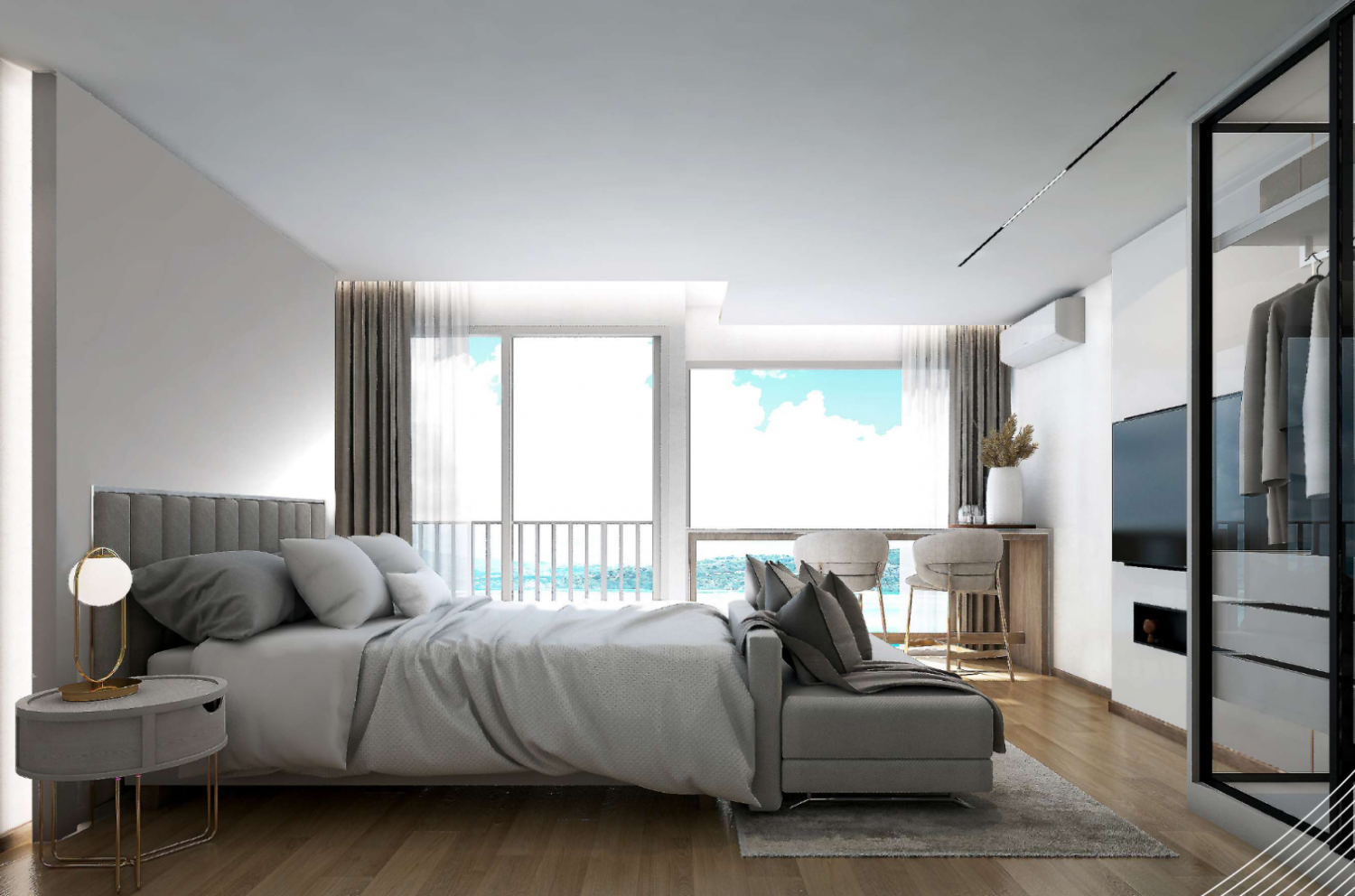 Apartamento com 1 quarto em condomínio em Rawai, Thailand N.º 79998