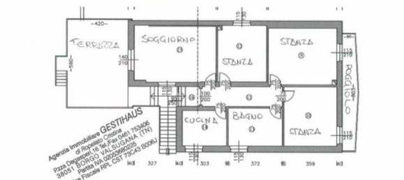3 غرف نوم فيلا في Grigno, Italy رقم 356290 20
