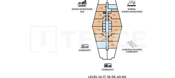 1 Schlafzimmer Wohnung in Jumeirah Lake Towers, UAE, Nr. 107893 9