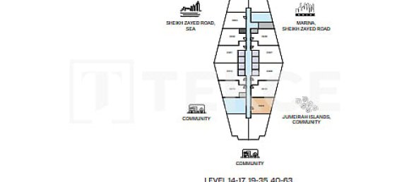 1 Schlafzimmer Wohnung in Jumeirah Lake Towers, UAE, Nr. 107893 19
