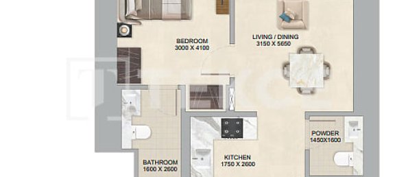 1 Schlafzimmer Wohnung in Jumeirah Lake Towers, UAE, Nr. 107893 18